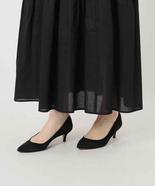 Spick & Span（スピックアンドスパン）の「《追加》ローンティアードマキシワンピース（ワンピース・レディース・ブラウン/ブラック・FREE）」の12枚目の写真