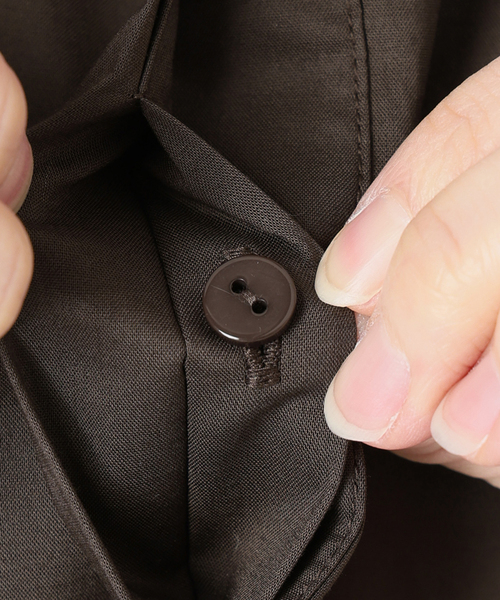Spick & Span（スピックアンドスパン）の「《追加》ローンティアードマキシワンピース（ワンピース・レディース・ブラウン/ブラック・FREE）」の19枚目の写真