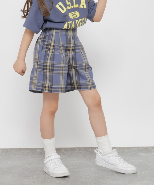 GLOBAL WORK（グローバルワーク）の「リネンライクキュロット/637985（その他パンツ・キッズ・ブラック/アイボリー/ブラウン/ミント/ブルー・140cm/130cm/160cm/150cm）」の5枚目の写真