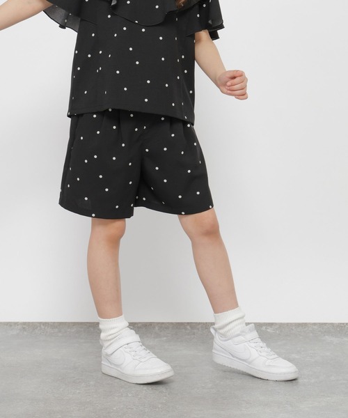 GLOBAL WORK（グローバルワーク）の「リネンライクキュロット/637985（その他パンツ・キッズ・ブラック/アイボリー/ブラウン/ミント/ブルー・140cm/130cm/160cm/150cm）」の9枚目の写真