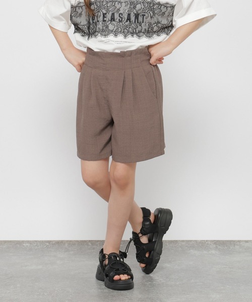 GLOBAL WORK（グローバルワーク）の「リネンライクキュロット/637985（その他パンツ・キッズ・ブラック/アイボリー/ブラウン/ミント/ブルー・140cm/130cm/160cm/150cm）」の15枚目の写真