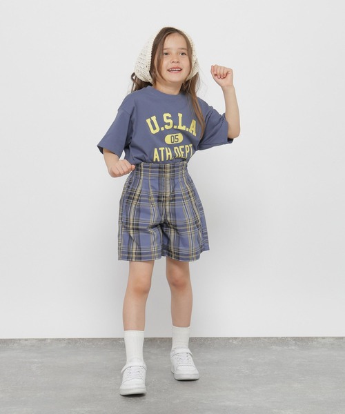 GLOBAL WORK（グローバルワーク）の「リネンライクキュロット/637985（その他パンツ・キッズ・ブラック/アイボリー/ブラウン/ミント/ブルー・140cm/130cm/160cm/150cm）」の16枚目の写真