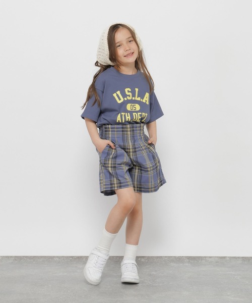 GLOBAL WORK（グローバルワーク）の「リネンライクキュロット/637985（その他パンツ・キッズ・ブラック/アイボリー/ブラウン/ミント/ブルー・140cm/130cm/160cm/150cm）」の17枚目の写真