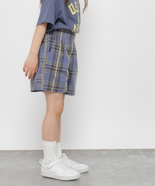 GLOBAL WORK（グローバルワーク）の「リネンライクキュロット/637985（その他パンツ・キッズ・ブラック/アイボリー/ブラウン/ミント/ブルー・140cm/130cm/160cm/150cm）」の19枚目の写真