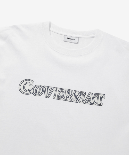 COVERNAT(カバーナット)の「ネオンロゴグラフィックTシャツホワイト(Tシャツ/カットソー・レディース・その他・X-SMALL/SMALL/MEDIUM/LARGE/X-LARGE/XX-LARGE)」の5枚目の写真
