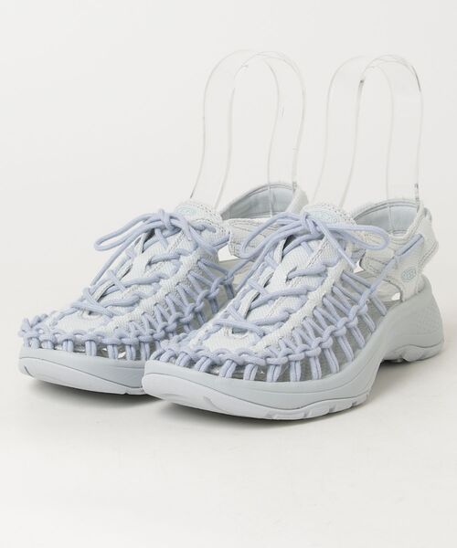 KEEN(キーン)の「UNEEK ASTORIA CANVAS / ユニーク アストリア キャンバス / レディース スニーカーサンダル(サンダル・レディース・スカイブルー・24.5cm/24cm/22.5cm/23cm/23.5cm/25cm/25.5cm)」の9枚目の写真