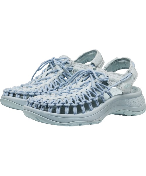 KEEN(キーン)の「UNEEK ASTORIA CANVAS / ユニーク アストリア キャンバス / レディース スニーカーサンダル(サンダル・レディース・スカイブルー・24.5cm/24cm/22.5cm/23cm/23.5cm/25cm/25.5cm)」の4枚目の写真