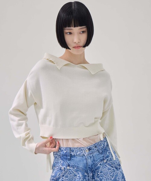 〈 TAN 〉〈 studious 〉 ニット キャミソール ニットキャミソール – to blossom