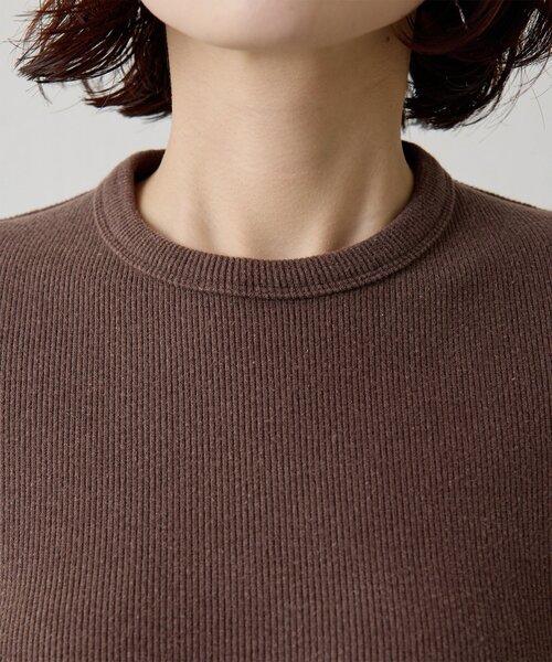 Whim Gazette(ウィムガゼット)の「ヴィンテージテレコTシャツ(Tシャツ/カットソー・レディース・カーキ/オフホワイト/ブラウン/ベージュ・FREE)」の16枚目の写真