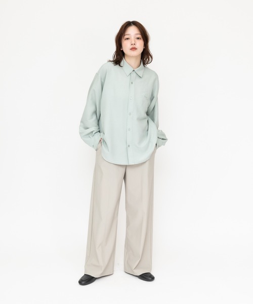 meeny miny(ミーニーマイニー)の「【meeny miny】【日本製/接触冷感/360°ストレッチ】【伸洗シリーズ】脚軽(あしかる)easyパンツ(その他パンツ・レディース・チャコールグレー/グレー/ブラック・SMALL/MEDIUM/LARGE)」の12枚目の写真