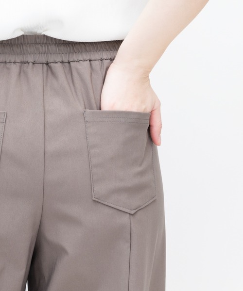 meeny miny(ミーニーマイニー)の「【meeny miny】【日本製/接触冷感/360°ストレッチ】【伸洗シリーズ】脚軽(あしかる)easyパンツ(その他パンツ・レディース・チャコールグレー/グレー/ブラック・SMALL/MEDIUM/LARGE)」の22枚目の写真