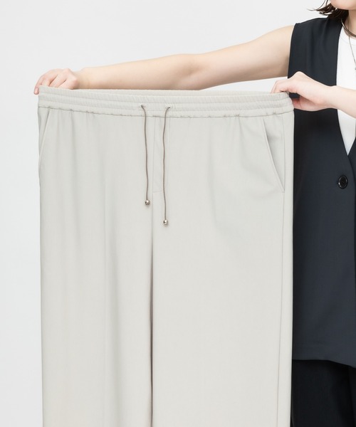 meeny miny(ミーニーマイニー)の「【meeny miny】【日本製/接触冷感/360°ストレッチ】【伸洗シリーズ】脚軽(あしかる)easyパンツ(その他パンツ・レディース・チャコールグレー/グレー/ブラック・SMALL/MEDIUM/LARGE)」の19枚目の写真