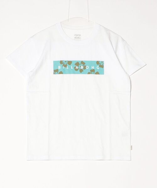 BILLABONG（ビラボン）の「ビラボン BILLABONG アウトドアカジュアル 半袖Tシャツ RECTANGLE BOY FIT TEE（Tシャツ/カットソー・レディース・ホワイト/ブラック・L/M）」の2枚目の写真
