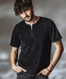 NO ID.（ノーアイディ）の「【NO ID.】Half Zip Pullover / ハーフ ジップ プルオーバー（Tシャツ/カットソー）」