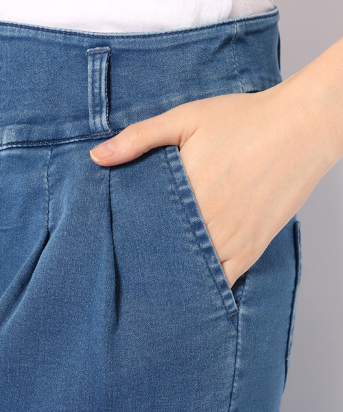 Discoat Parisien（ディスコートパリシアン）の「デニムハイウエストスキニー（デニムパンツ・レディース・ブルー/ネイビー・X-SMALL/SMALL/MEDIUM/LARGE）」の7枚目の写真