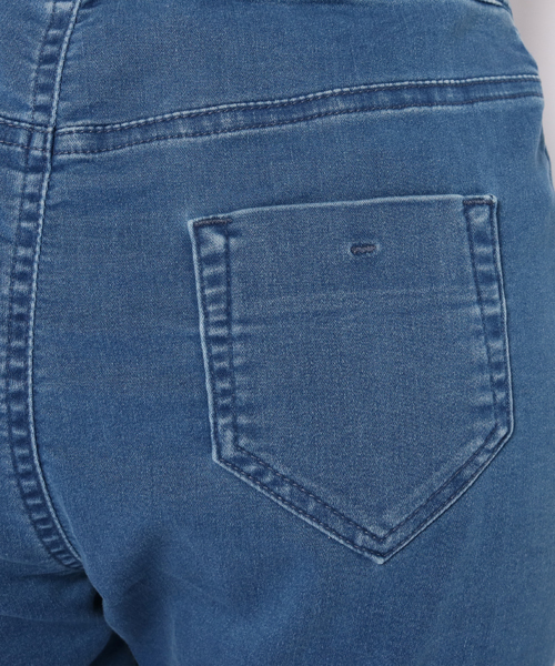 Discoat Parisien（ディスコートパリシアン）の「デニムハイウエストスキニー（デニムパンツ・レディース・ブルー/ネイビー・X-SMALL/SMALL/MEDIUM/LARGE）」の11枚目の写真