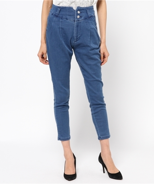 Discoat Parisien（ディスコートパリシアン）の「デニムハイウエストスキニー（デニムパンツ・レディース・ブルー/ネイビー・X-SMALL/SMALL/MEDIUM/LARGE）」の18枚目の写真