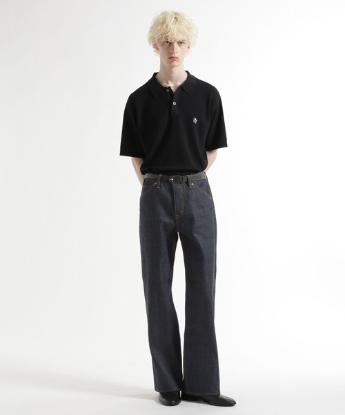 HARE(ハレ)の「リミナルストレートデニムパンツ(HARE)(デニムパンツ・メンズ・ネイビー/ブラック/グレー/ブルー・SMALL/MEDIUM/LARGE)」の13枚目の写真