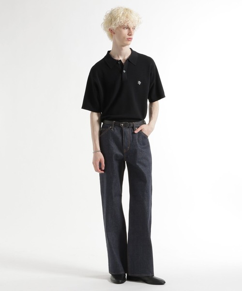 HARE(ハレ)の「リミナルストレートデニムパンツ(HARE)(デニムパンツ・メンズ・ネイビー/ブラック/グレー/ブルー・SMALL/MEDIUM/LARGE)」の14枚目の写真