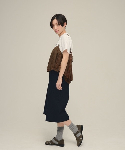 eL（エル）の「【eL】Made in India Stripe Cami/645468（キャミソール・レディース・ホワイト系その他/ブラック系その他/ブラウン系その他・FREE）」の7枚目の写真