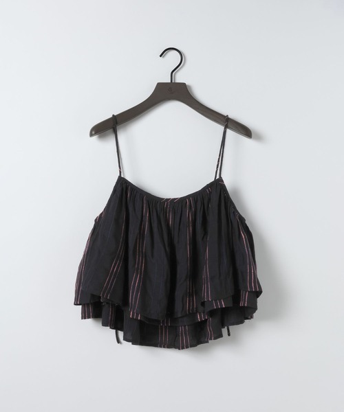 eL（エル）の「【eL】Made in India Stripe Cami/645468（キャミソール・レディース・ホワイト系その他/ブラック系その他/ブラウン系その他・FREE）」の9枚目の写真