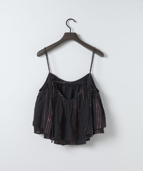 eL（エル）の「【eL】Made in India Stripe Cami/645468（キャミソール・レディース・ホワイト系その他/ブラック系その他/ブラウン系その他・FREE）」の10枚目の写真