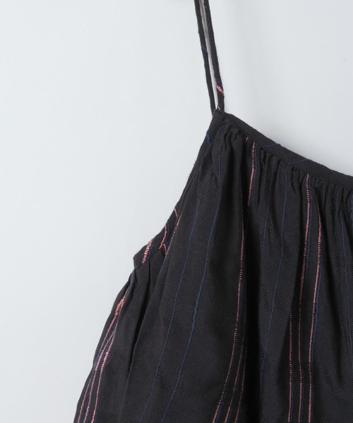eL（エル）の「【eL】Made in India Stripe Cami/645468（キャミソール・レディース・ホワイト系その他/ブラック系その他/ブラウン系その他・FREE）」の12枚目の写真