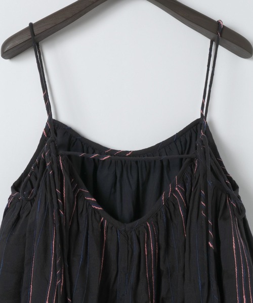 eL（エル）の「【eL】Made in India Stripe Cami/645468（キャミソール・レディース・ホワイト系その他/ブラック系その他/ブラウン系その他・FREE）」の14枚目の写真