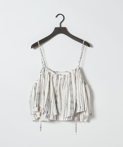 eL（エル）の「【eL】Made in India Stripe Cami/645468（キャミソール・レディース・ホワイト系その他/ブラック系その他/ブラウン系その他・FREE）」の18枚目の写真