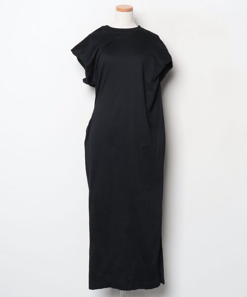 マメ出品 セール/ブランド古着】Cotton Jersey Asymmetric Dress（ワンピース