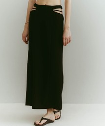 Waist Cut Out Skirt