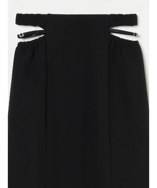 ILANIS(イラニス)の「Waist Cut Out Skirt(スカート・レディース・ライトブルー/ブラック/オフホワイト・FREE)」の13枚目の写真