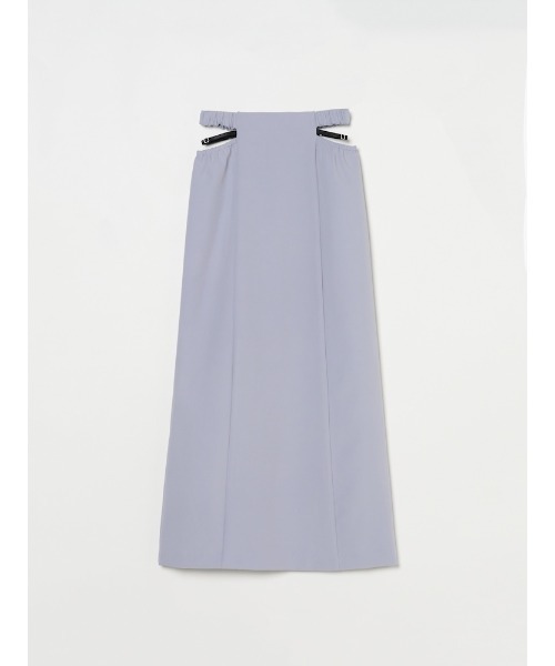 ILANIS(イラニス)の「Waist Cut Out Skirt(スカート・レディース・ライトブルー/ブラック/オフホワイト・FREE)」の10枚目の写真