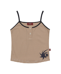 Star Stripe Sleeveless Brown