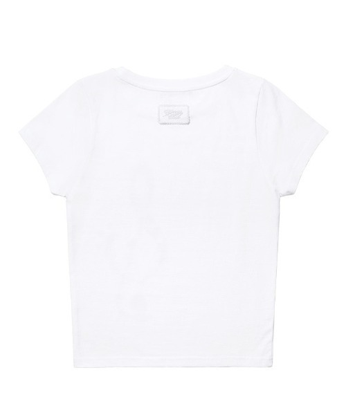 FANCY CLUB（ファンシークラブ）の「A'GEM/9 × .kom 『FANCY CLUB/ファンシークラブ』CLEF SYMBOL TEE/クレフシンボルTシャツ（Tシャツ/カットソー・レディース・ホワイト/ライトグリーン・FREE）」の15枚目の写真