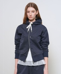 【GENERAL IDEA】スナップフードジップアップパーカー / SNAP HOOD ZIP-UP