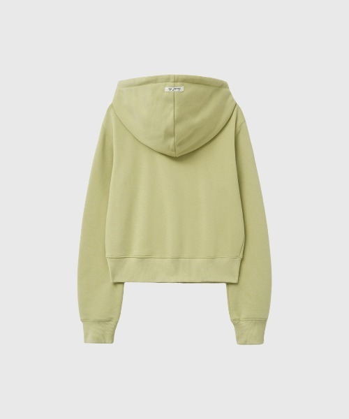 GENERAL IDEA（ジェネラルアイデア）の「【GENERAL IDEA】スナップフードジップアップパーカー / SNAP HOOD ZIP-UP（パーカー・レディース・オートミール/ネイビー/ライトグリーン・L/M/S）」の11枚目の写真