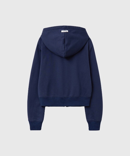 GENERAL IDEA（ジェネラルアイデア）の「【GENERAL IDEA】スナップフードジップアップパーカー / SNAP HOOD ZIP-UP（パーカー・レディース・オートミール/ネイビー/ライトグリーン・L/M/S）」の18枚目の写真