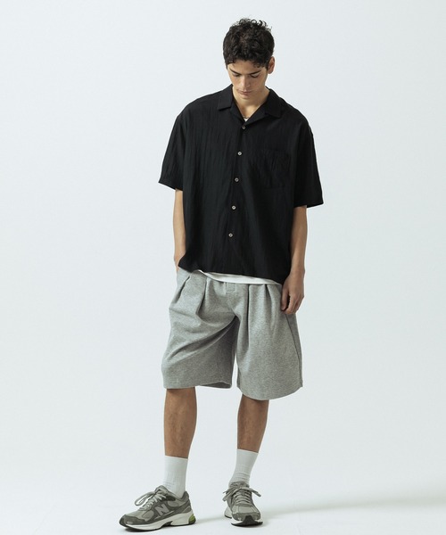 SLICK（スリック）の「【SLICK/スリック】Double Air Easy Buggy Short Pants/ダブルエアーイージーバギーショートパンツ（その他パンツ・メンズ・ブラック/ヘザーグレー・1/2/3）」の18枚目の写真