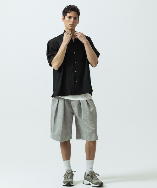 SLICK（スリック）の「【SLICK/スリック】Double Air Easy Buggy Short Pants/ダブルエアーイージーバギーショートパンツ（その他パンツ・メンズ・ブラック/ヘザーグレー・1/2/3）」の19枚目の写真