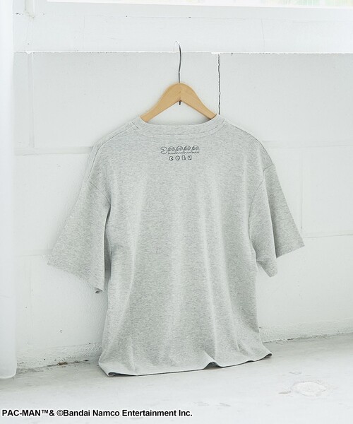 coen(コーエン)の「【PAC-MAN(パックマン)別注】EYEデザイン フライスコンパクト刺繍Tシャツ(Tシャツ/カットソー・レディース・ブラック/グレー/オフホワイト・L/M)」の18枚目の写真