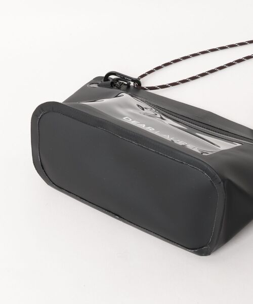 ムラサキスポーツ（ムラサキスポーツ）の「DEAR LAUREL/ディアローレル ショルダーバッグ ポーチ HIGH&DRY PVC SHOULDER BAG DLA6S0571211（ショルダーバッグ・メンズ・ホワイト/ベージュ/ブラック・FREE）」の5枚目の写真