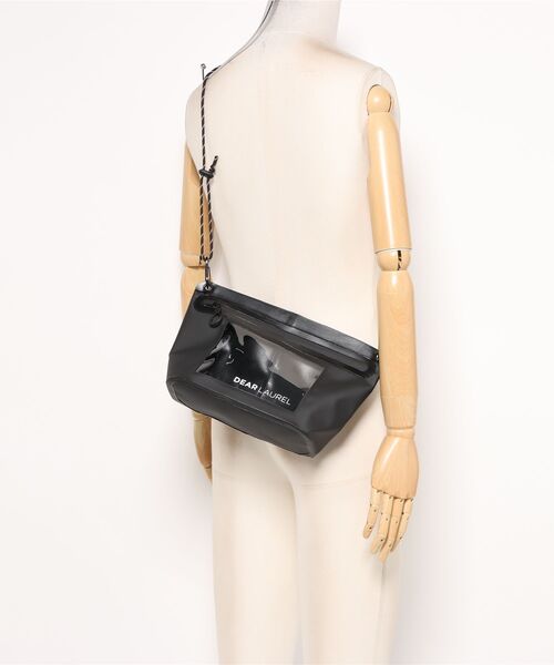 ムラサキスポーツ（ムラサキスポーツ）の「DEAR LAUREL/ディアローレル ショルダーバッグ ポーチ HIGH&DRY PVC SHOULDER BAG DLA6S0571211（ショルダーバッグ・メンズ・ホワイト/ベージュ/ブラック・FREE）」の7枚目の写真