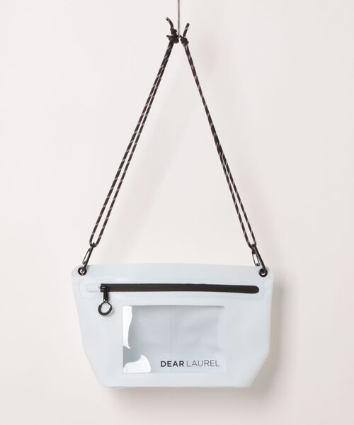 ムラサキスポーツ（ムラサキスポーツ）の「DEAR LAUREL/ディアローレル ショルダーバッグ ポーチ HIGH&DRY PVC SHOULDER BAG DLA6S0571211（ショルダーバッグ・メンズ・ホワイト/ベージュ/ブラック・FREE）」の16枚目の写真