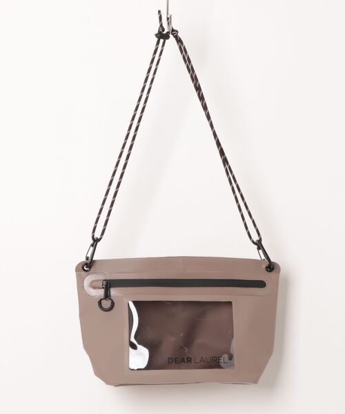 ムラサキスポーツ（ムラサキスポーツ）の「DEAR LAUREL/ディアローレル ショルダーバッグ ポーチ HIGH&DRY PVC SHOULDER BAG DLA6S0571211（ショルダーバッグ・メンズ・ホワイト/ベージュ/ブラック・FREE）」の18枚目の写真