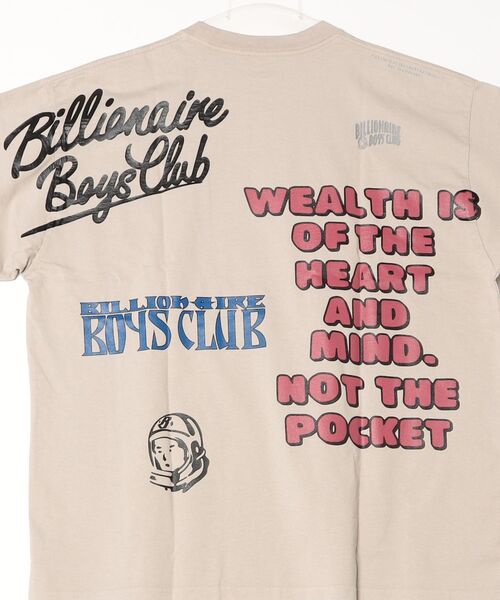 BILLIONAIRE BOYS CLUB(ビリオネア・ボーイズ・クラブ)の「GARMENT DYE COTTON T-SHIRT SCRAP(Tシャツ/カットソー・メンズ・チャコールグレー/ホワイト/グレイッシュベージュ・LARGE/X-LARGE/MEDIUM)」の9枚目の写真