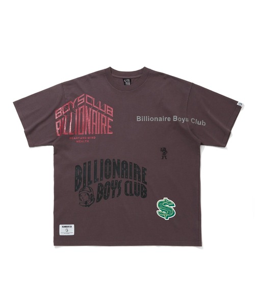 BILLIONAIRE BOYS CLUB(ビリオネア・ボーイズ・クラブ)の「GARMENT DYE COTTON T-SHIRT SCRAP(Tシャツ/カットソー・メンズ・チャコールグレー/ホワイト/グレイッシュベージュ・LARGE/X-LARGE/MEDIUM)」の1枚目の写真