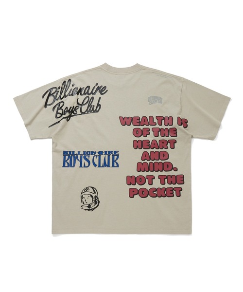BILLIONAIRE BOYS CLUB(ビリオネア・ボーイズ・クラブ)の「GARMENT DYE COTTON T-SHIRT SCRAP(Tシャツ/カットソー・メンズ・チャコールグレー/ホワイト/グレイッシュベージュ・LARGE/X-LARGE/MEDIUM)」の6枚目の写真
