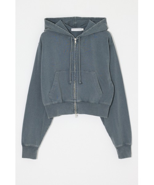 MOUSSY(マウジー)の「【セットアップ対応】GARMENT フ―ディー(パーカー・レディース・ブルー/ライトブラック・FREE)」の14枚目の写真