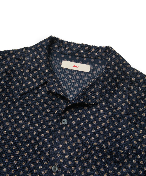 MMIC（エムエムアイシー）の「COSMO HALF SHIRT (NAVY)（シャツ/ブラウス・メンズ・その他・LARGE/MEDIUM/X-LARGE）」の2枚目の写真